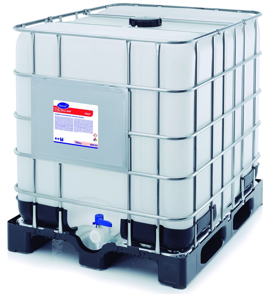 DIVO AHP VB42 1000kg - ADITIVO PARA LAVADO DE BOTELLAS DE ALTO RENDIMIENTO CON PROTECCIÓN REF PET
